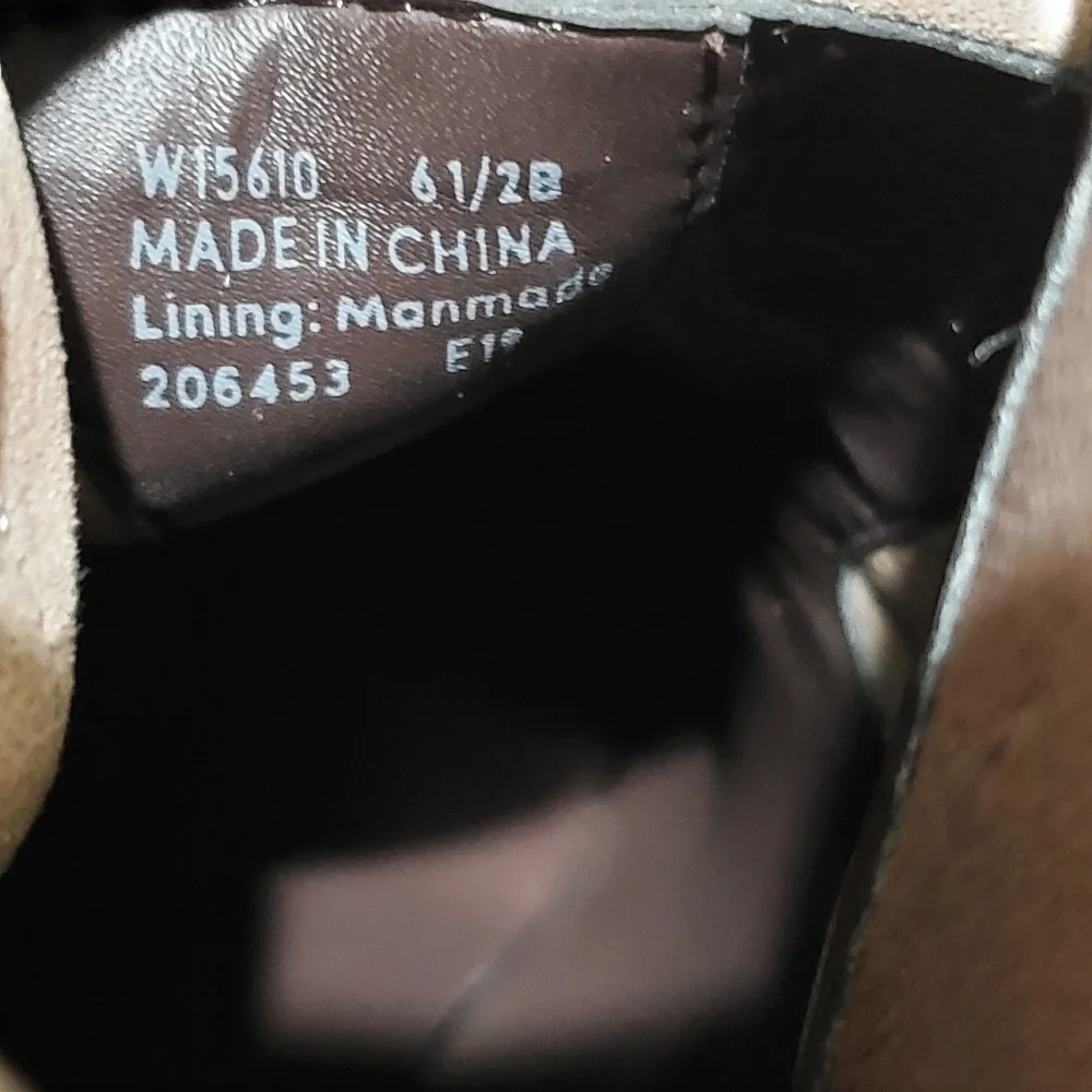 Cole Haan Jensynn Suede Tan Ankle Booties Size 6.5